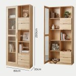 GALLE Glass Door File Cabinet - Image 6