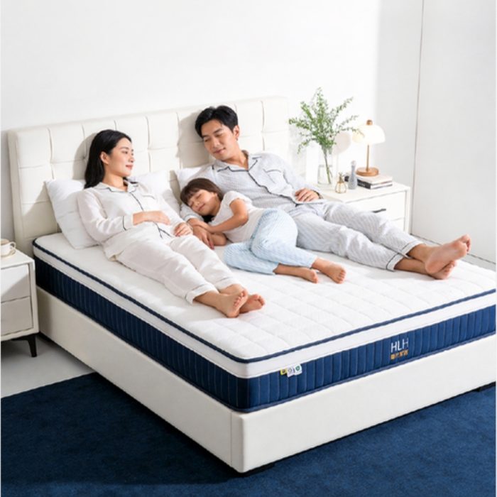 HLH 10 Inch Cooling Fabric Pocket Spring Mattress-Queen - Image 2