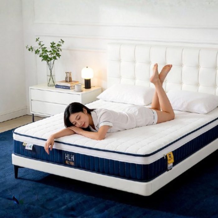 HLH 10 Inch Cooling Fabric Pocket Spring Mattress-Queen - Image 5