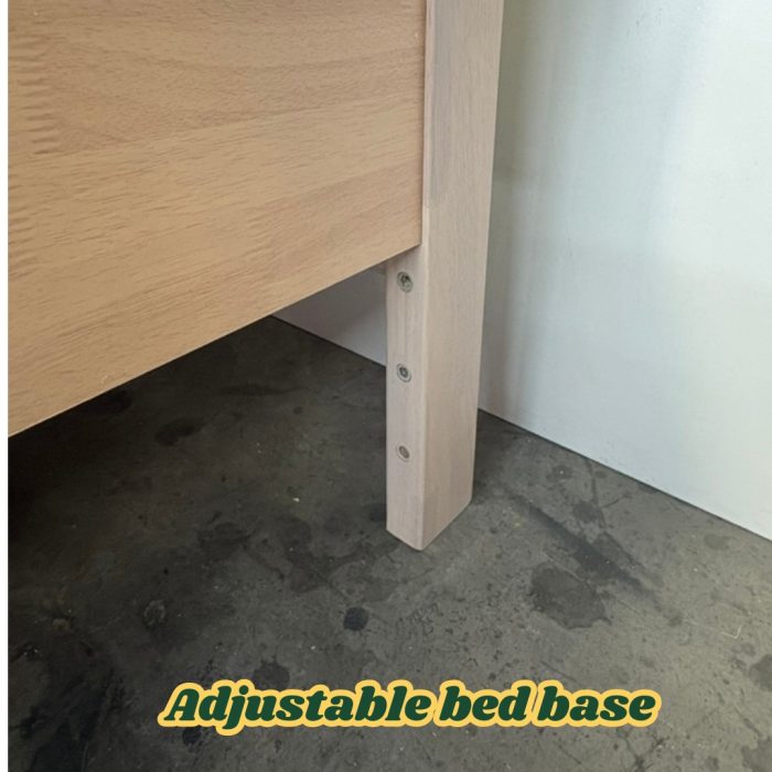 K125G Solid Ash Wood Bed Frame - Image 7
