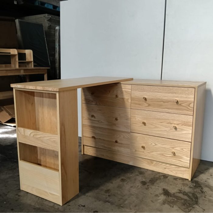 Z56 100cm Extendable Ask Wood Dresser - Image 8
