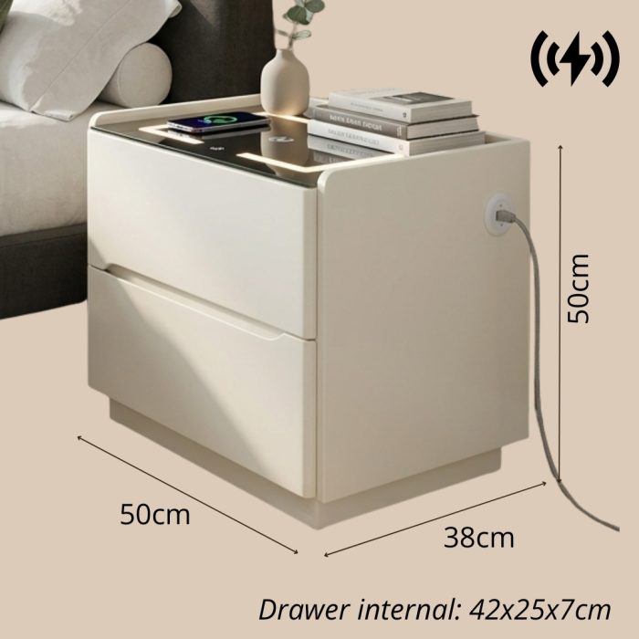 A05 Smart Charging Bedside Table - Image 6