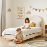 HD 217 Single Divan Bed Frame-Beige - Image 3