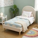 HD 217 Single Divan Bed Frame-Beige - Image 2