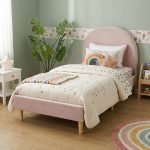 HD 217 Single Divan Bed Frame-Pink - Image 2