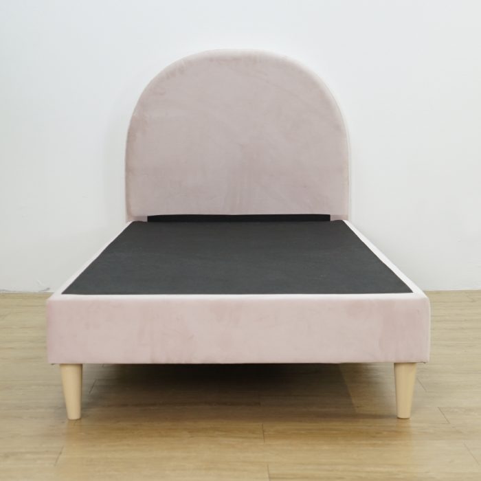 HD 217 Single Divan Bed Frame-Pink - Image 4