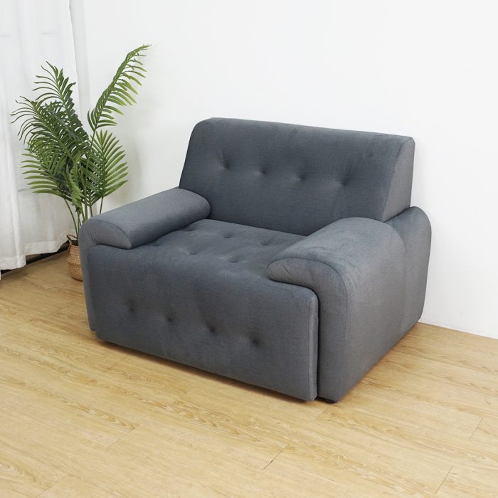 HD 8445 Pet Friendly 1 Seater Sofa-Pebble - Image 2