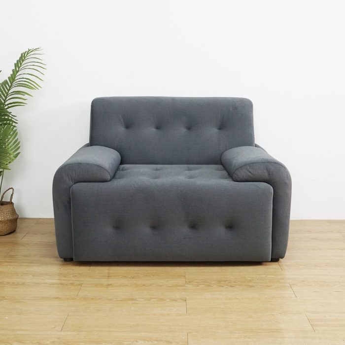 HD 8445 Pet Friendly 1 Seater Sofa-Pebble - Image 3