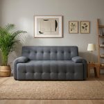 HD 8445 Pet Friendly 2 Seater Sofa-Pebble