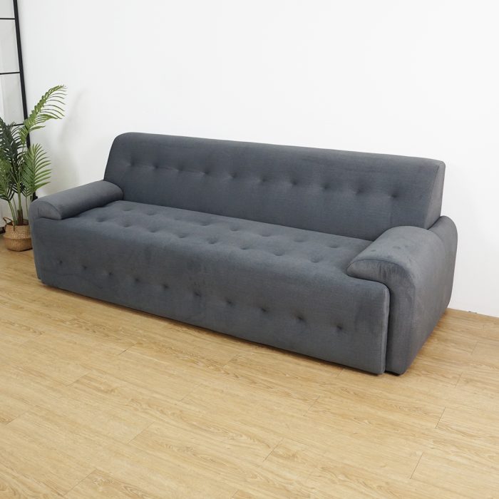 HD 8445 Pet Friendly 3 Seater Sofa-Pebble - Image 4