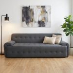 HD 8445 Pet Friendly 3 Seater Sofa-Pebble
