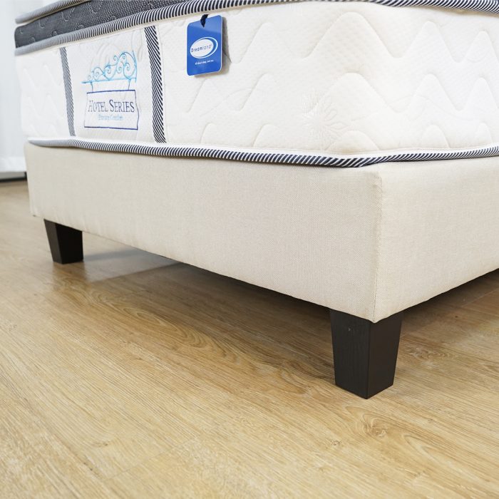 HD 616 Single Divan Bed Frame-Beige - Image 5
