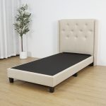HD 616 Single Divan Bed Frame-Beige - Image 2