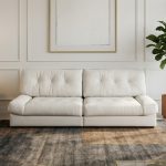 HD-0011 3 Seater Pet Friendly Sofa-Beige