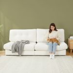 HD-0011 3 Seater Pet Friendly Sofa-Beige - Image 5