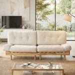 HD-0010 3 Seater Pet Friendly Sofa-Beige - Image 2