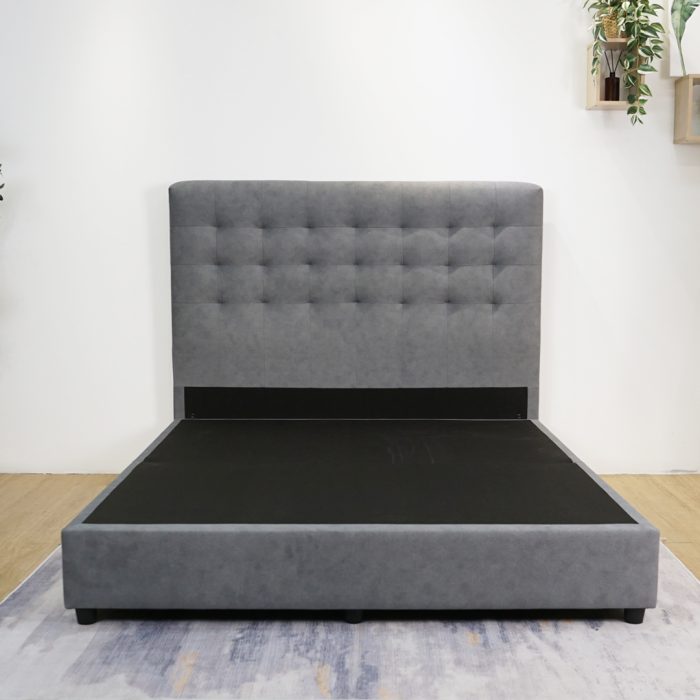 HD 8881 King Pet Friendly Divan Bed Frame-Grey - Image 3