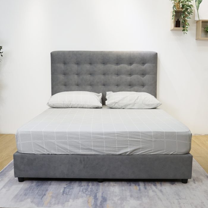 HD 8881 King Pet Friendly Divan Bed Frame-Grey - Image 7