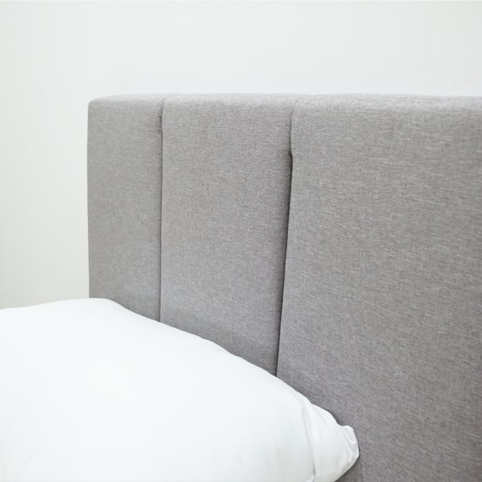 HD 128 Single & Super Single Divan Bed Frame-Grey - Image 6