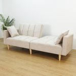 JG 09 3 Seater Sofa Bed-Beige - Image 10
