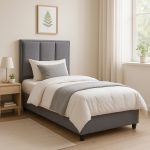 HD 8868 Single Divan Bed Frame-Grey - Image 2