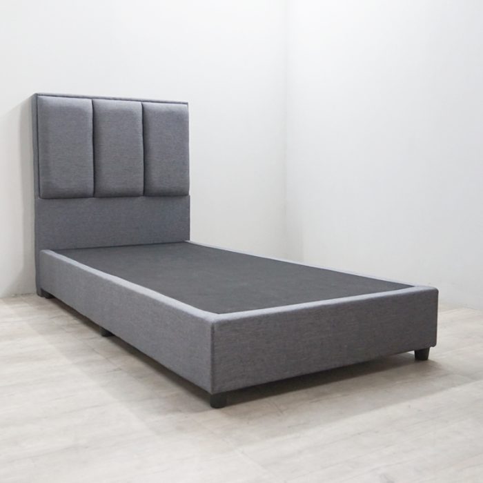 HD 8868 Single Divan Bed Frame-Grey - Image 6