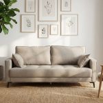 HD 8426 3 Seater Sofa-Stone