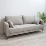 HD 8426 3 Seater Sofa-Stone - Image 4