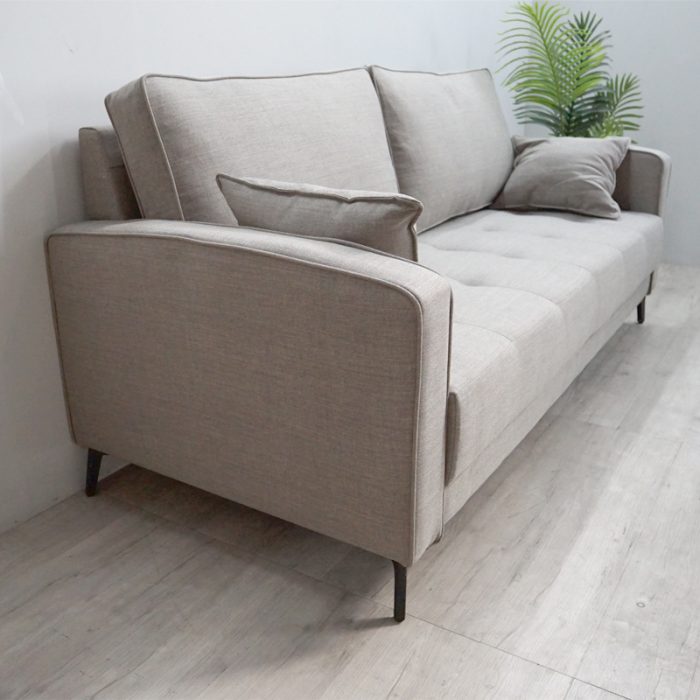 HD 8426 3 Seater Sofa-Stone - Image 10