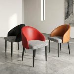SLYL0085 Cushion Dining Chair-3 Colors