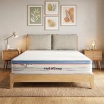B253 Solid Ash Wood Cushion Headboard Bed-Natural