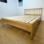 A09 Solid Ash Wood Bed Frame-Natural - Image 4
