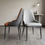 SLYM 0090 Cushion Dining Chair-2 Colors - Image 2