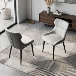 SLYW0080 Cushion Wing Back Dining Chair-2 Colors - Image 2