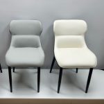 SLYW0080 Cushion Wing Back Dining Chair-2 Colors - Image 4