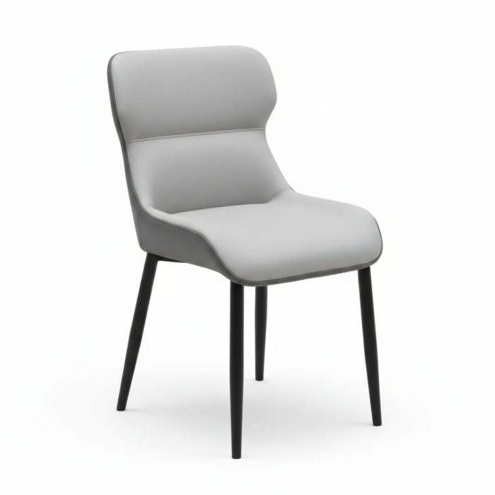 SLYW0080 Cushion Wing Back Dining Chair-2 Colors - Image 5