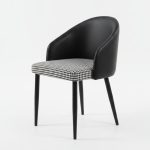 SLYL0085-BROWN Cushion Dining Chair-3 Colors - Image 5