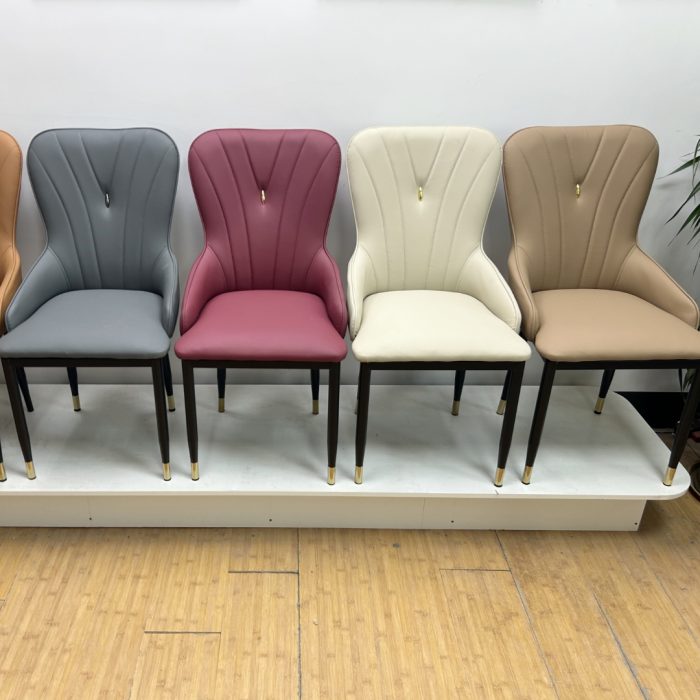 SLYQ 0090 Cushion Dining Chair-3 Colors - Image 7