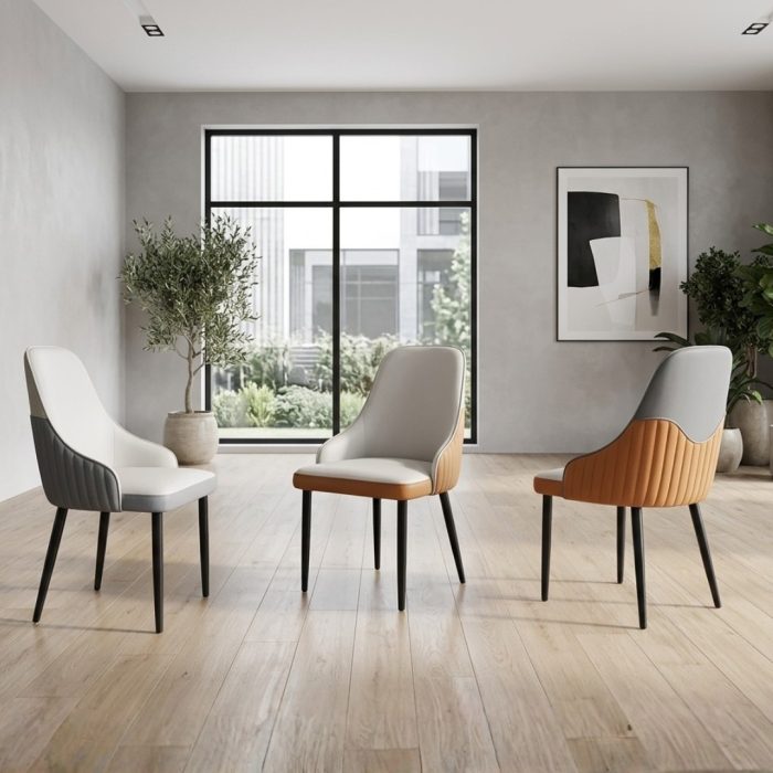 SLYK 0081 Dining Chair-2 Colors - Image 2