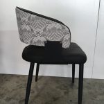 SLYH 0110 Dining Arm Chair-Black - Image 5