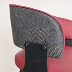 SLYH 0110 Dining Arm Chair-Maroon - Image 7