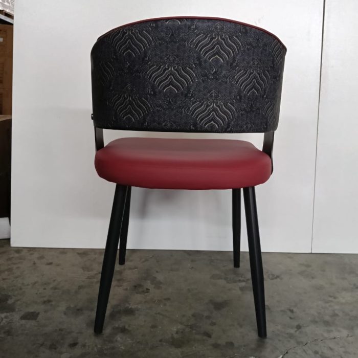 SLYH 0110 Dining Arm Chair-Maroon - Image 8