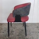 SLYH 0110 Dining Arm Chair-Maroon - Image 9