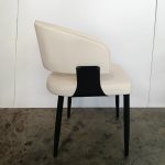 SLYH 0110 Dining Arm Chair-Cream - Image 3