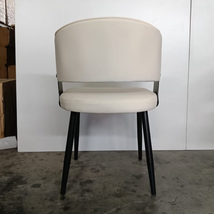 SLYH 0110 Dining Arm Chair-Cream - Image 7