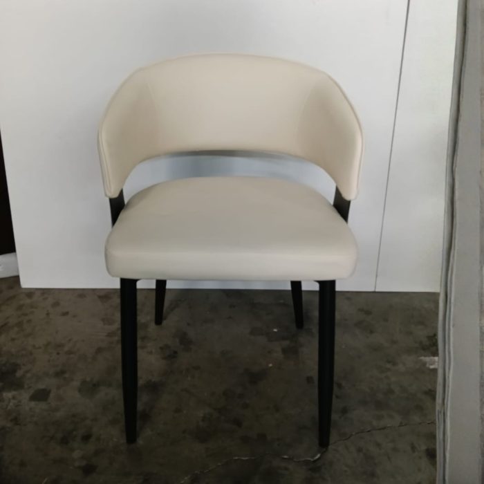 SLYH 0110 Dining Arm Chair-Cream - Image 8