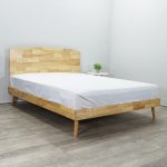 DB 571310 Wooden Queen Size Bed-Natural - Image 3
