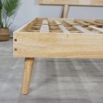 DB 571310 Wooden Queen Size Bed-Natural - Image 7