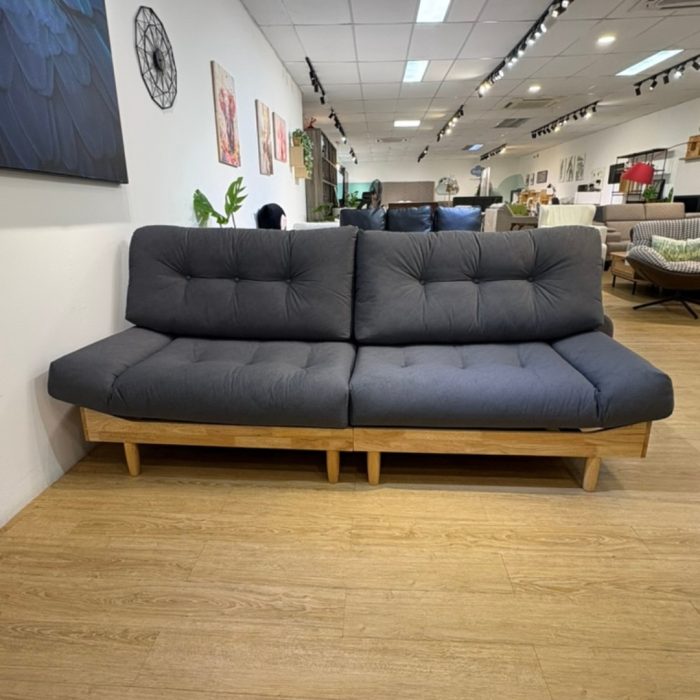HD-0010 3 Seater Pet Friendly Sofa-Grey - Image 4