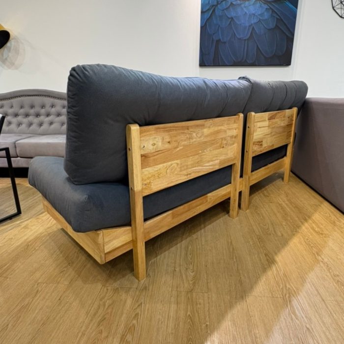 HD-0010 3 Seater Pet Friendly Sofa-Grey - Image 5